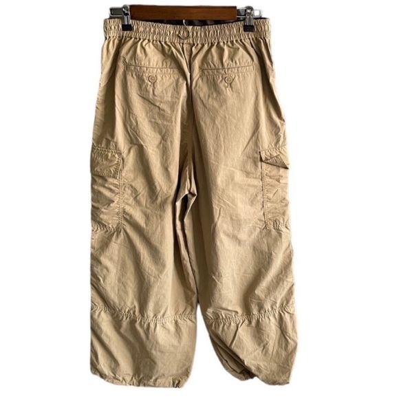 UNIQLO × JW ANDERSON JWA Cargo Jogger Pants Tan Beige 100% Nylon Women's Size L - Picture 9 of 14